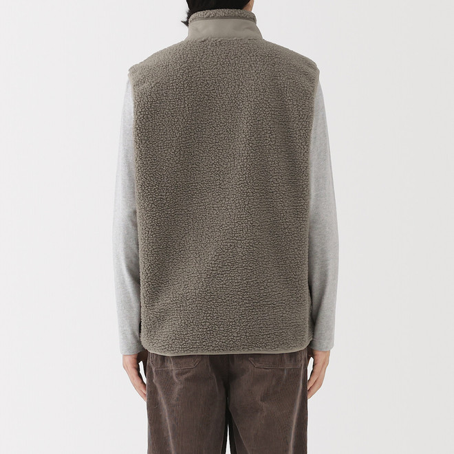 Gilet en polaire Boa de polyester recyclé pour homme