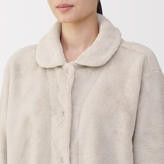 Ensemble de pyjama à manches longues en molleton douillet pour femme