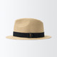 Chapeau Fedora en polyester tressé