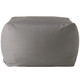 Housse de pouf Gris