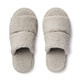 Chaussons ouverts en microfibre