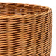 Panier tissé en rotin rond L