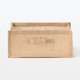 Sac de rangement rectangulaire en jute  S