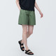 Short large en coton femme