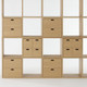 Bloc‐tiroir en chêne ‐ 2 tiroirs (Dont Eco‐part. 0,82 €)
