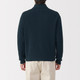 Cardigan zippé côtelé pour homme