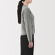 Cardigan à poches en maille côtelée Milano pour femme