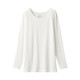 T‐shirt Heat Generating manches longues col U femme 18344