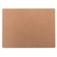 Set de table en cuir recyclé ‐ rectangulaire