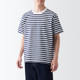 T‐shirt en jersey de coton épais manches courtes homme  20413