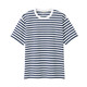T‐shirt en jersey de coton épais manches courtes homme  20413