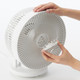 Circulateur d'air oscillant avec diffuseur d'arômes