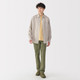 Chemise en lin lavé pour homme