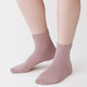 Chaussettes courtes 3 couches à angle droit femme