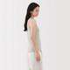 Gilet en lin et coton pour femme
