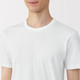 T‐shirt manches courtes col crew en coton chaud pour homme