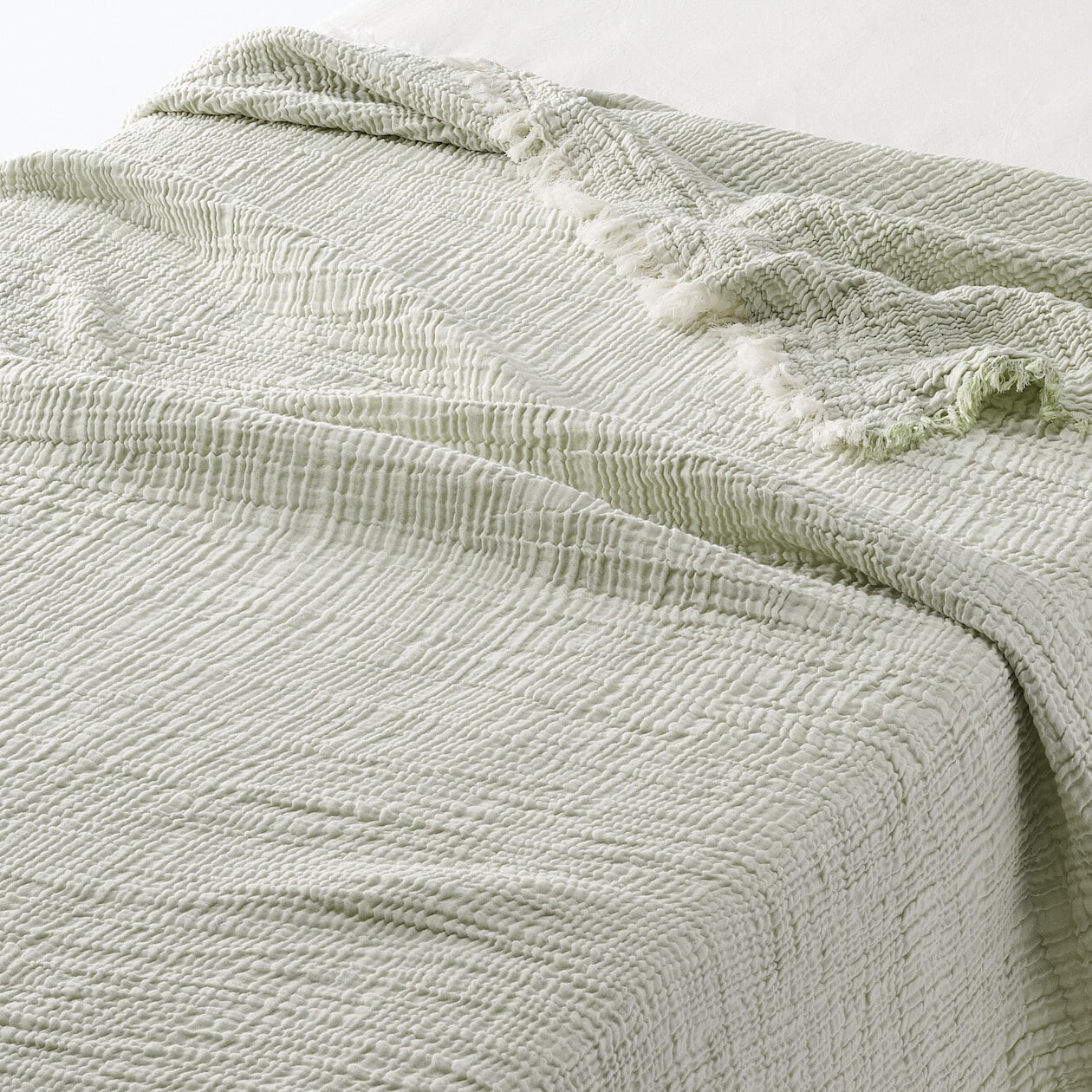 Couverture triple gaze en coton biologique - 180 x 200 cm