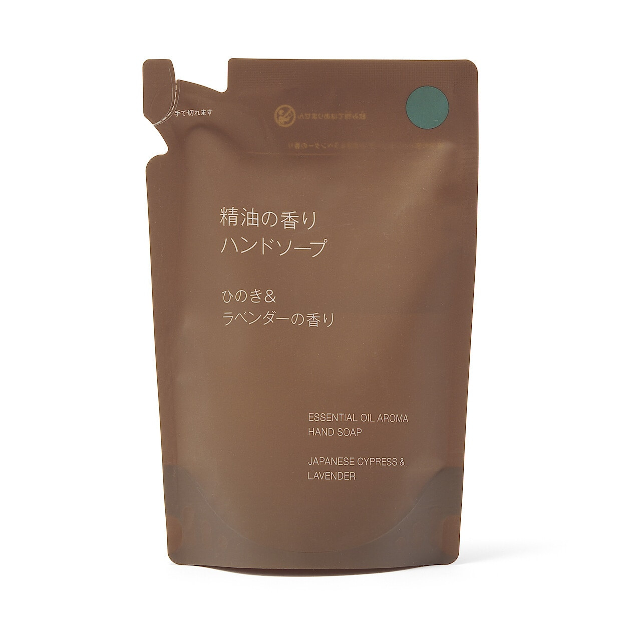 Recharge de savon pour les mains aux huiles essentielles d'hinoki One Colour