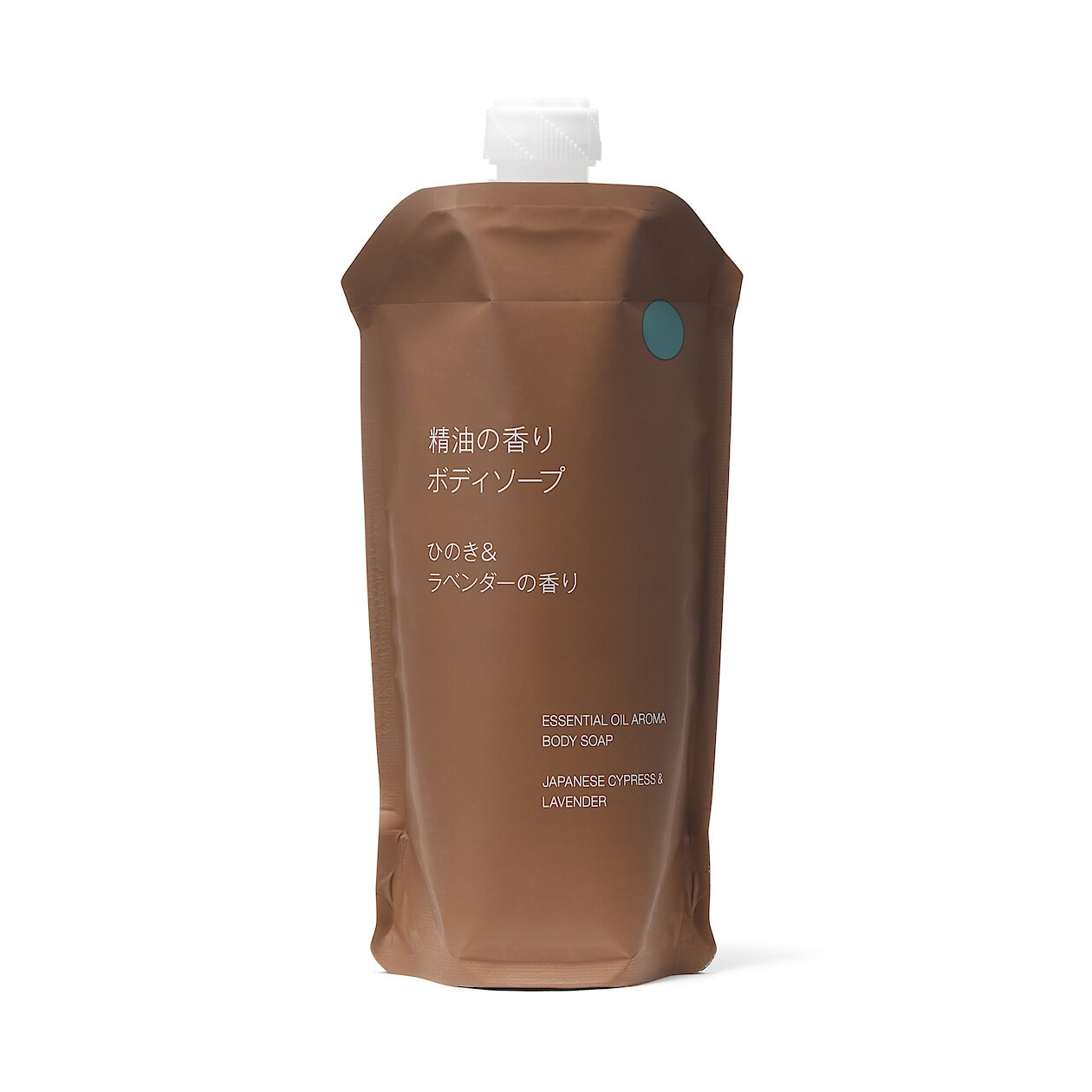 Recharge de gel douche aux huiles essentielles d'hinoki et de One Colour
