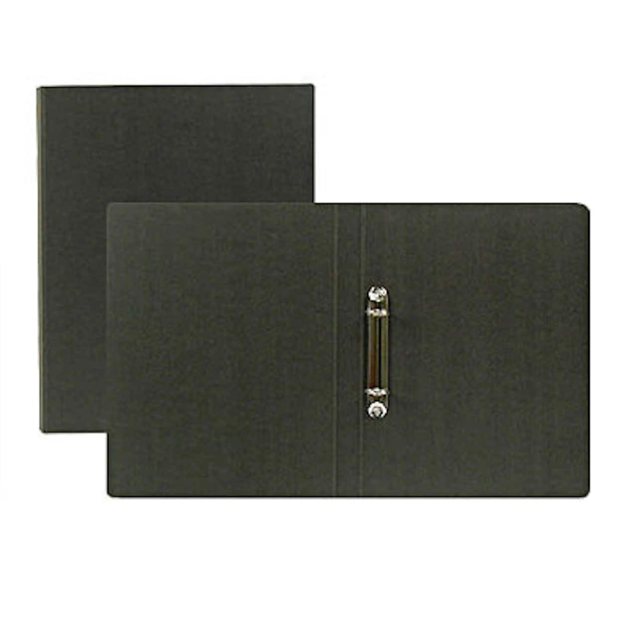 Classeur+2+anneaux+A4+gris+anthracite