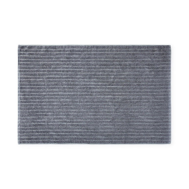 Tapis de bain en coton/lin 60x90cm