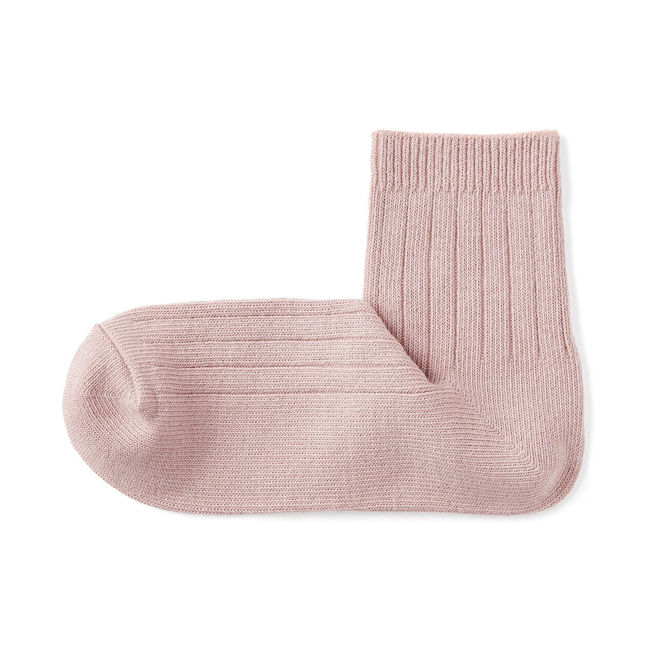 Socquettes à côtes extensibles à angle droit pour femme..
