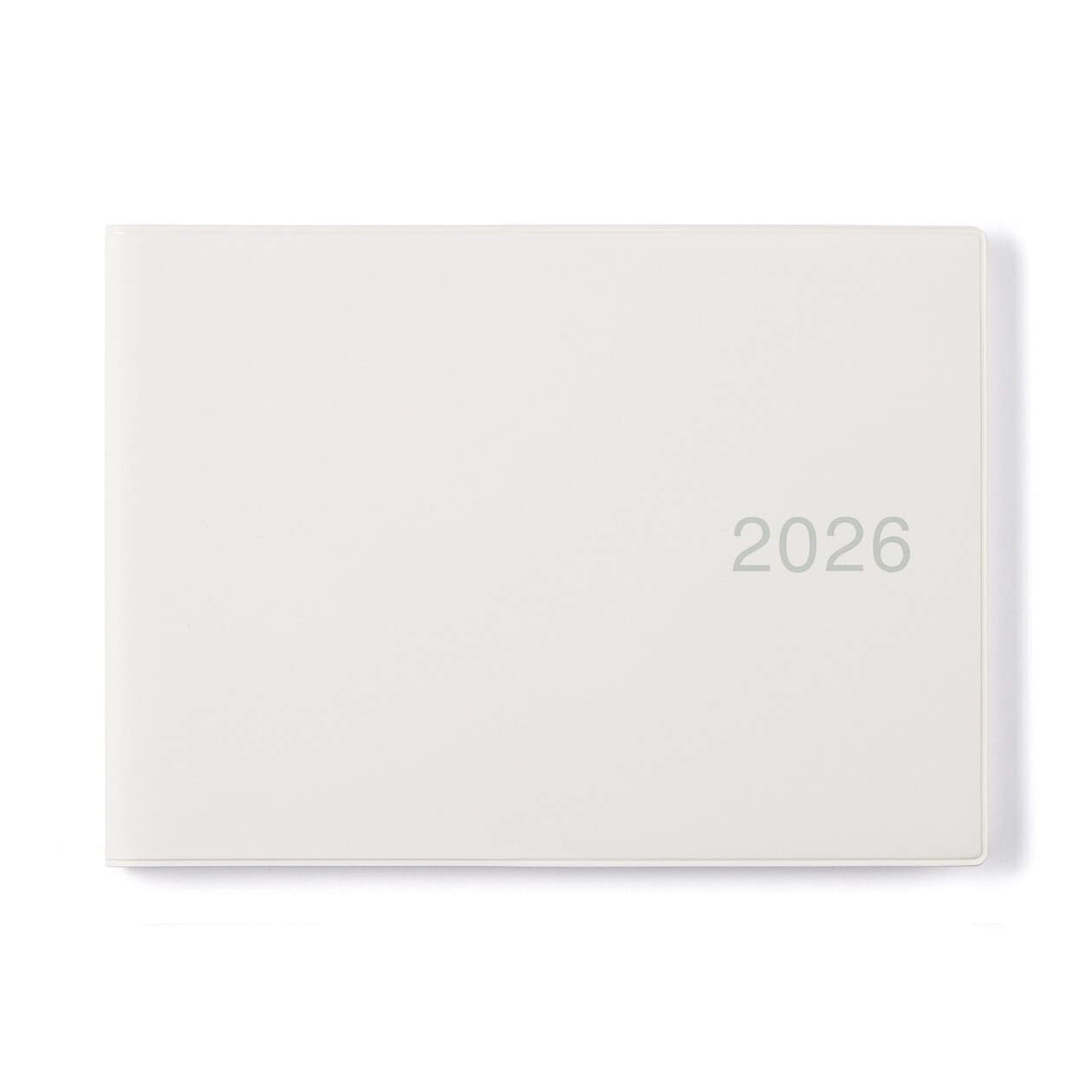 Agenda mensuel et hebdomadaire 2026 - Blanc