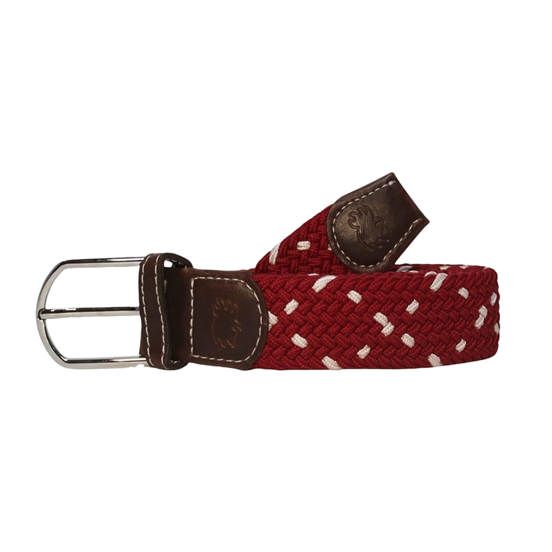 The Savannah | Two Toned Woven Elastic Stretch Belt | Roostas
