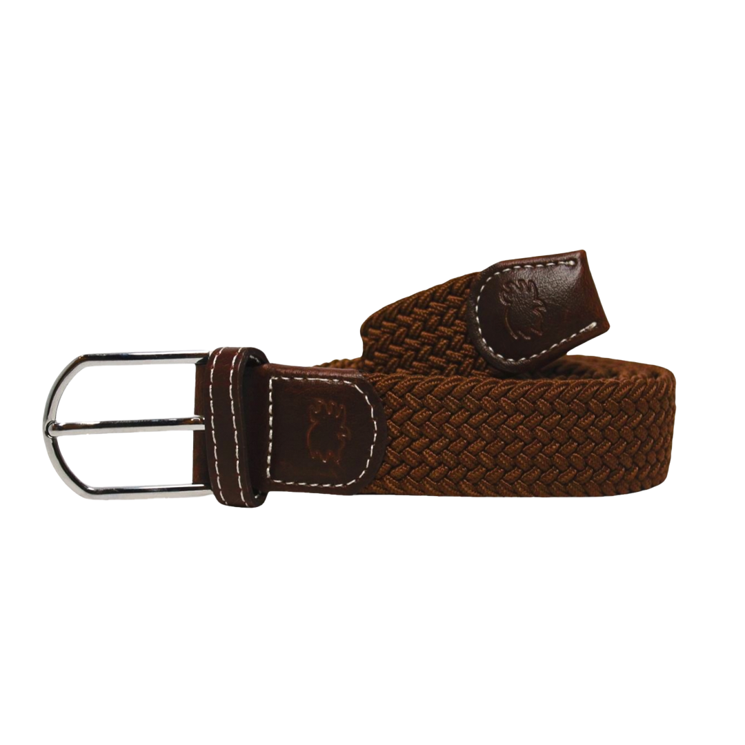 The Mojave Solid Woven Stretch Belt