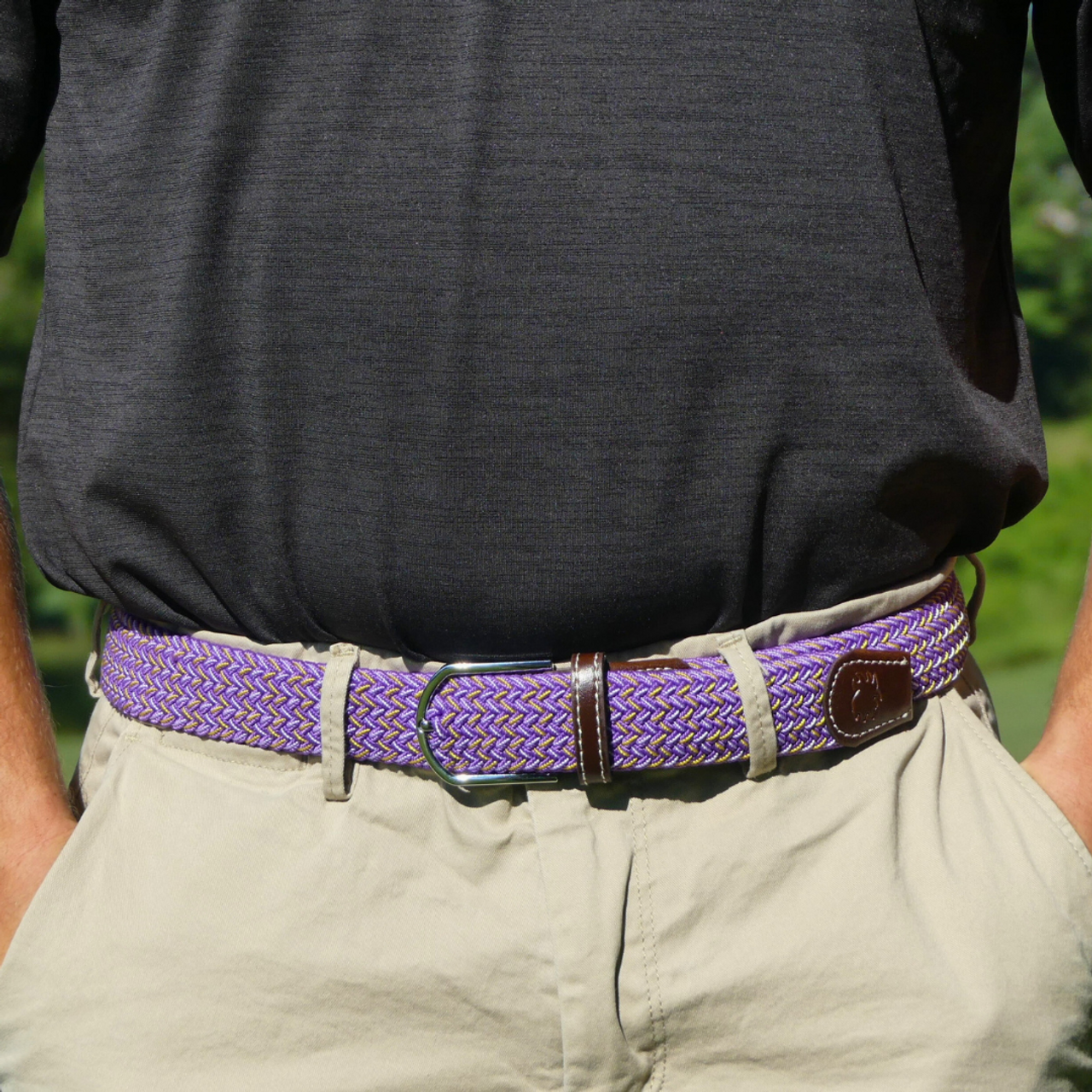 Roostas The Vice Woven Elastic Stretch Belt - Craig Reagin Clothiers