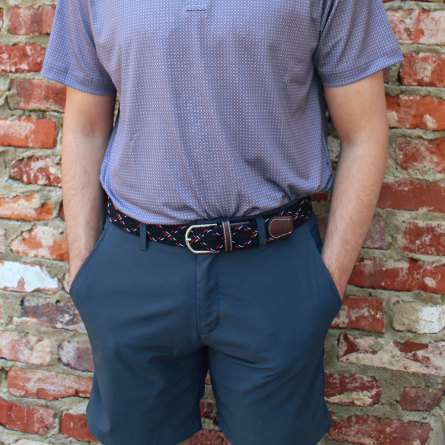 The Oconee Woven Elastic Stretch Belt The Oconee Woven Elastic Stretch Belt