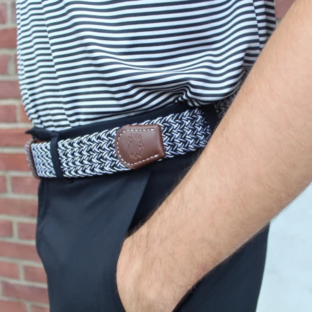 The Jasper Woven Elastic Stretch Belt display picture 1