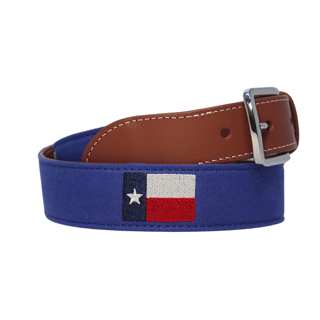 Texas Lone Star Leather Belt Lone Star Beer x Zilker Belts Father main image 3
