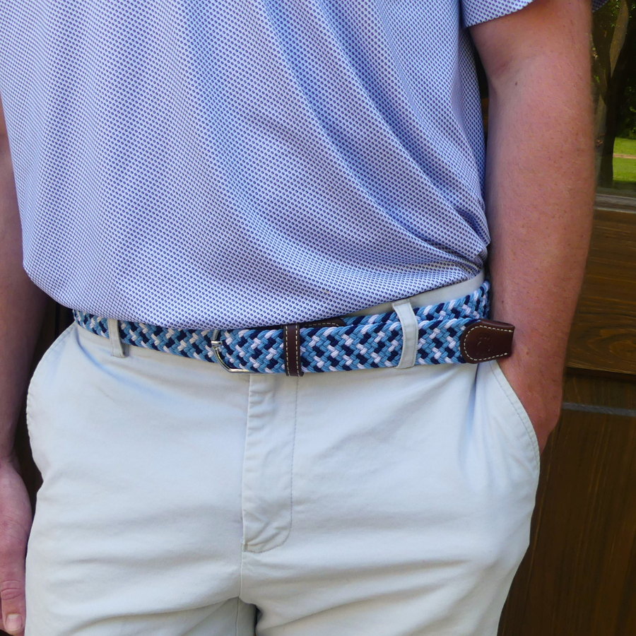 The Madison Woven Elastic Stretch Belt