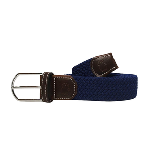 The Pebble Beach Solid Woven Elastic Stretch Belt The Pebble Beach Solid Woven Elastic Stretch Belt