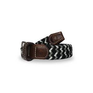 The Lil' Baja Kid's Tri-Color Woven Stretch Golf Belt The Lil' Baja Kid's Tri-Color Woven Stretch Golf Belt