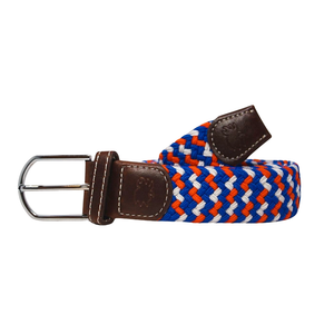 The Everglade Tri-Color Woven Elastic Stretch Golf Belt- LAST CHANCE The Everglade Tri-Color Woven Elastic Stretch Golf Belt- LAST CHANCE