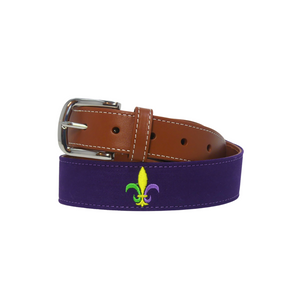 The Carnival Embroidered Belt- Mardi Gras 2024 Special Release The Carnival Embroidered Belt- Mardi Gras 2024 Special Release