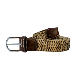 The Tucson Herringbone Woven Elastic Stretch Belt The Tucson Herringbone Woven Elastic Stretch Belt