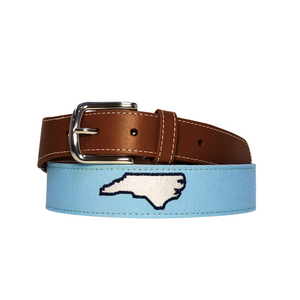 The Argyle Embroidered Belt The Argyle Embroidered Belt