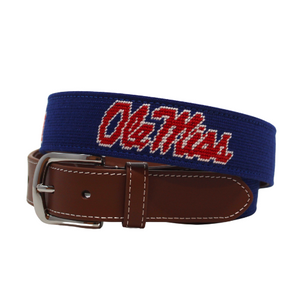 Ole Miss Navy Needlepoint Ole Miss Navy Needlepoint