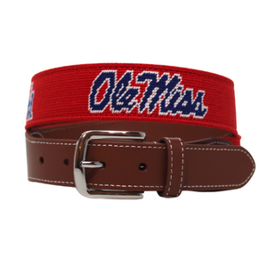 Ole Miss Red Needlepoint Ole Miss Red Needlepoint