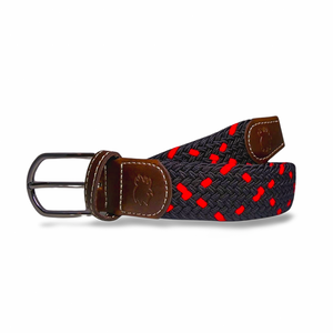 The Harbortown Two Toned Woven Elastic Stretch Belt