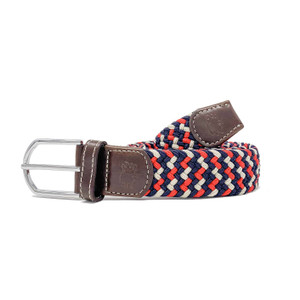 The Oxford Two Toned Woven Elastic Stretch Belt
