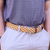 The Bristol Two Toned Woven Elastic Stretch Belt