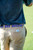 The Colonial Two Toned Woven Elastic Stretch Belt