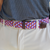 The Hartwell Tri-Color Woven Elastic Stretch Golf Belt