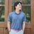 The Natchez Tri-Color Woven Elastic Stretch Golf Belt