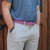 The Natchez Tri-Color Woven Elastic Stretch Golf Belt