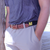 Mizzou Black Needlepoint Belt